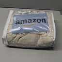 Extra Long Shower Curtains 96 Inch Farmhouse with Ruffle Hem Linen Beige Shower Curtains for Bathroom Country Vintage Rustic Natural Fabric, 72" W x 96" L