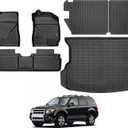 Floor Mats for Ford Escape 2009-2012/Mazda Tribute & Mercury Mariner 2009-2011, Trunk Mat and Backrest Mat All Weather TPE Protector for Ford Escape Accessories