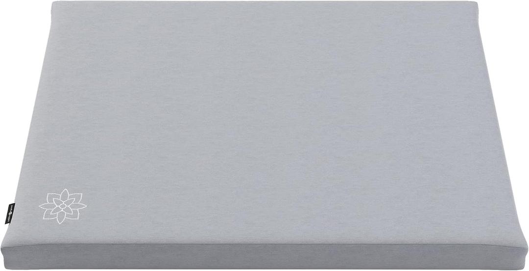 Mindful & Modern Zabuton Meditation Mat - Cotton Filled Yoga and Meditation Pad - Zabuton Meditation Cushion for Kneeling and Sitting Support - Large Rectangular Sitting Floor Pillow for Bench or Zafu