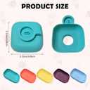 Silicone Popsicle Holder and Sleeves, Reusable Ice Pop Sleeves for Toddlers, No mess Ice Cream Holder for Summer and Birthday Party, Adjustable Clips, Dishwasher Safety, 8pcs, 3-in-1 (4PCS)