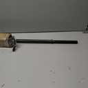 Weight Lifting Bar 57", 1" Standard Straight Barbell Bars Olympic for Home Gym Weight lifting/Strength Training/Squat/Bench Press/Deadlift/Lunges/Hip Thrusts, 2 Star Collars (480lb Weight Capacity) (Black)