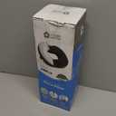 5 STARS UNITED Donut Pillow Hemorrhoid Tailbone Cushion  Large Cushion for Pain Relief  Coccyx, Prostate, Sciatica, Pelvic Floor, Pressure Sores, Pregnancy, Postpartum Recovery, Black