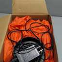 JOYIN 6ft Halloween Inflatable Skeleton Plays Guitar, Spooky Inflatable Skeleton with Music and Color LED Lights, Blow Up Yard Decoration for Halloween Outdoor Decoration, Garden Lawn Party Decor