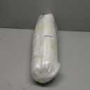 Massage Table Bolster Pillow for Leg Support, Durable 30D Foam with Easy-Clean PU Cover, Elevating Leg Wedge for Physical Therapy 20x18.5x15.3x11.4 Inch(Black)