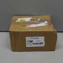 Easter Decorations Decor: 6pcs White Resin Easter Bunny Eggs Set Table Centerpiece, Cute Rabbit-Eared Easter Eggs for Spring Easter Basket Home Office Table Shelf Party Decor, Gifts for Kids