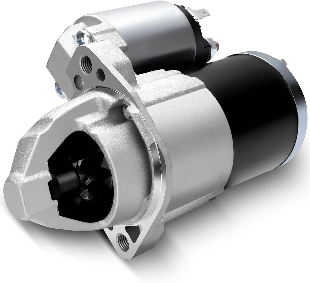 New Starter Replacement for Dodge for Caliber 2.4L 2007-2012 for Jeep for Patriot 2.0L 2007-2014 for Compass 2.4L 2007-2014, M0T32071 SMT0341, 1.1kW/12 Volt Starter