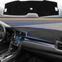 YYCKE Dash Cover Mat Custom Fit for 2023-2025 2026 Honda CRV CR-V (EX, EX-L, Sport, Sport Touring) (Without HUD) Accessories Dashboard Pad Carpet Protector