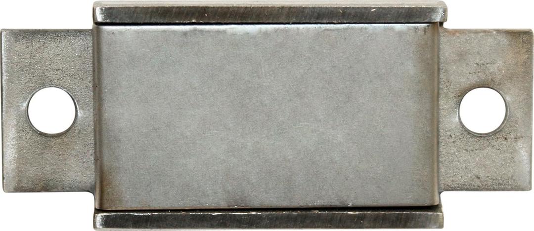 MAG-MATE LP2100 Rectangular Ceramic Magnet, All Stainless Steel Construction, Heavy-Duty Magnets with 12.5 lbs Maximum Holding Capacity, 3.25 L x 1.38 W x 0.38 H