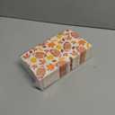 WRAPAHOLIC 50Pcs Fall Leaves Rugby Paper Napkins, 3 Ply Guest Disposable Hand Towels for Bathroom, Autumn, Thanksgiving Party Supplies Tableware - 4.3 x 7.9 In