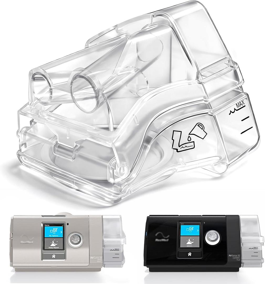 Water Chamber for AirSense 10 & AirCurve 10, Perfect Fit and Seal Replacement Water Tank Compatible with AirSense 10 Machines, Reliable CPAP S10 Supplies