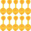 Gas can Vents for Plastic Gas Cans, Gas Can Vent Caps, Yellow Fuel Gas Can Jug Vents/Cap Replacement