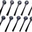Sionlan 10 Pack Side Brushes Replacement Part Compatible with Shark ION Robot IQ R101AE(RV1001AE), IQ R101(RV1001), RV1000 AV911S AV2501AE RV2502AE Vacuum Cleaner Accessories Compare Part #102KY1000