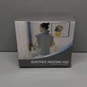 Heating Pad for Neck, Shoulders and Back, 24"x37" Large Weighted Electric Heated Pad with 9 Heat Settings & 4 Timer Options, Auto Shut-Off, Machine Washable Grandmother Birthday Christmas Women Gift (Gray)