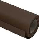 RUSPEPA 30"x 393"(32.8') Chocolate Brown Kraft Wrapping Paper Large Jumbo Roll, Recyclable Art Gift Wrap Paper for Gift Wrapping, Table Covering, Craft Supplies, Bouquet Flower, Bulletin Board, 80GSM