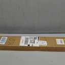 LazBlinds Cordless Cellular Shades, No Tools No Drill Blackout Honeycomb Shades Pleated Blinds for Windows, 34'' W x 48'' H, Silver White
