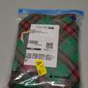 Kuoser Waterproof Dog Coat, Reversible Dog Jacket for Small Dogs, Adjustable Durable Doggie Winter Coat Warm Cozy Puppy Cold Weather Apparel from Small to Large Breed, Christmas Green S (Small (Pack of 1))