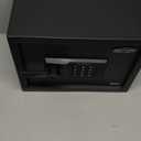 1.0 Cub Biometric Safe Box with Fireproof Bag, Quick-Access Fingerprint Safe with Keys, Digital Keyboard, Type-C Port, Dual Alarm System Safety Box for Home, Office, Hotel Use