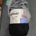 Bernat Blanket Extra Black Yarn - 1 Pack of 300g/10.5oz - Polyester - 7 Jumbo - Knitting/Crochet
