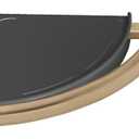DELTA FAUCET 41516-CZ Contemporary Corner Shelf/Assist Bar, Champagne Bronze (9.13 inches x 8.75 inches x 2.19 inches)