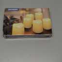 SHYMERY Flameless Votive Candles,Flameless Flickering Electric Fake Candle,24 Pack 200+Hour Battery Operated LED Tea Lights in Warm White for Wedding, Table, Halloween,Christmas Decorations 1.5"X1.7"