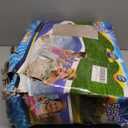 6.5' Blue and White Inflatable Rectangular Swimming Pool