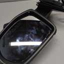 A-Premium Right Passenger Side Power Door Mirror - Compatible with Honda HR-V HRV EX EX-L 2016 2017 2018 - Heated Manual Folding Black Outside Rear View Mirror w/Turn Signal Light w/Camera