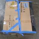 COMHOMA Makeup Vanity Desk with Mirror and Lights, Vanity Table and Chair Set with 5 Drawers and Charging Station, Bedroom Dresser LED Mirror Stepless Dimmable & 3 Color Modes Adjustable, Pearl White (Large)