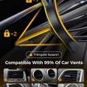 MAGIC JOHN for iPhone 17 Pro Max MagSafe Car Mount, Air Vent Phone Holder Car, [Super Magnetic] Magnetic Car Phone Mount Dash, Cell Phone Holders for Your Car Accessories fit iPhone 16 15 14 13