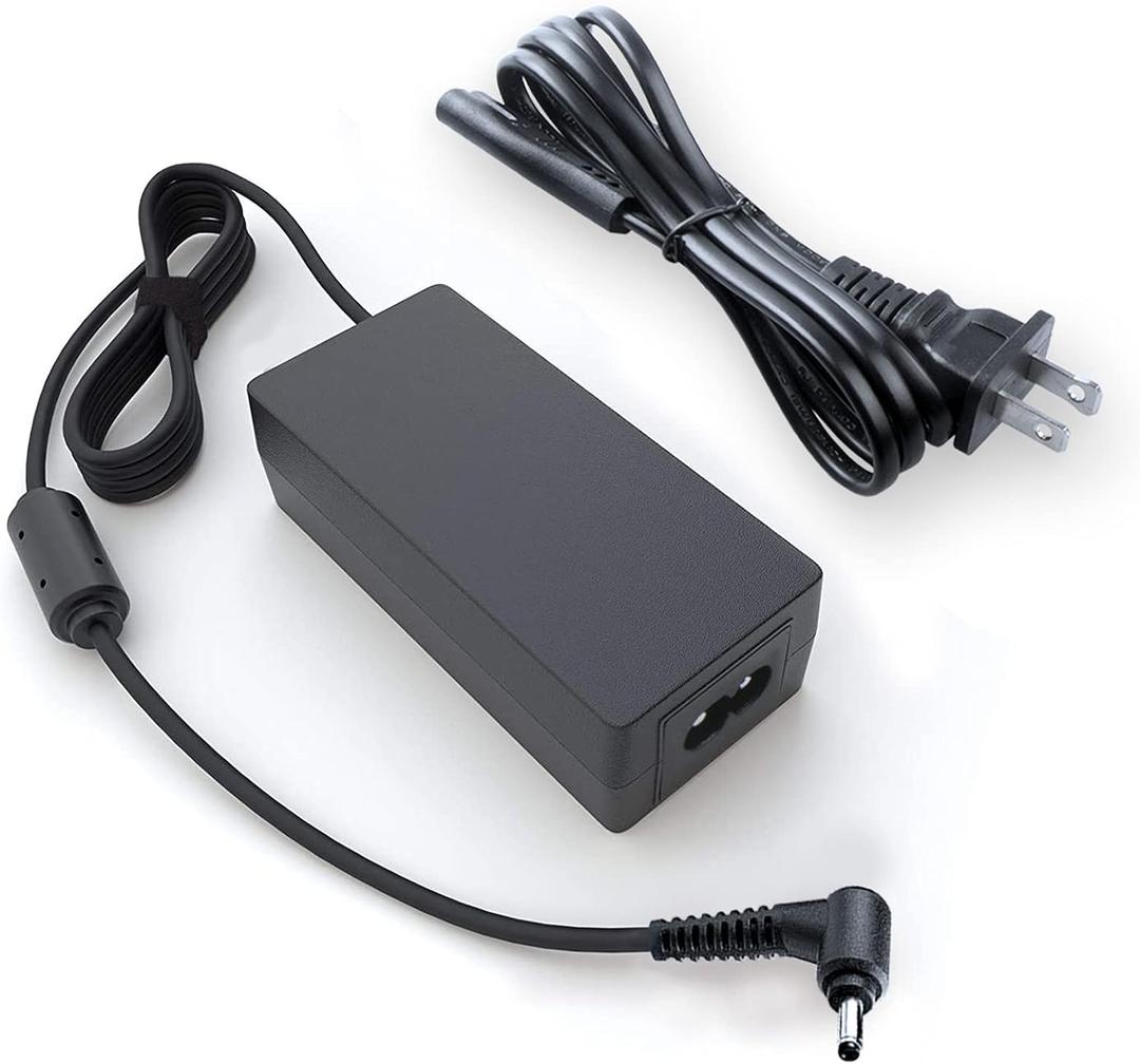 65W 19V 3.42A AC Power Adapter Charger for Acer Chromebook 11 13 14 15 R11 CB3-131-C3SZ C720-2103 CB5-571-C1DZ Aspire One Cloudbook 11 14, Small 3.0*1.1 Round DC Connector(Not Compatible Type C/USB C)