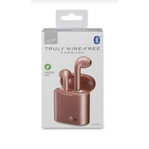 iLive IAEBT209 Truly Wireless Earbuds Bluetooth 5 With Charging Case Rose Gold