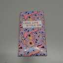 Petitian for Google Pixel 8 Case with Wallet - Women Girls Cute Girly Aesthetic Unique Design Leather Credit Card Holder Cardholder Stand Wristband for Pixel 8, Black Butterfly