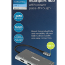 Philips USB-A C Multiport hub With Power