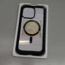 Miracase Magnetic for iPhone 15 Pro Max Case 6.7'' [Compatible with Magsafe] Full-Body Drop Proof Bumper Phone Case for iPhone 15 Pro Max with Built-in 9H Tempered Glass Screen Protector, Black