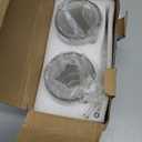 CWHHRN 16OZ Glass Cups with Lids and Straws, Vintage Glassware for Whiskey Cocktail Beer, Iced Coffee Cups with Lid, Glass Tumbler with Straw and Lid (2 PACK)