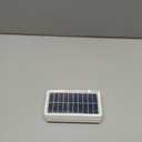 Solar Fence Lights 8 Pack, 50 Lumens Outdoor Fence Solar Lights with 12 Modes RGB Color Glow LED Solar Lights Outdoor Waterproof for Patio, Backyard, Deck, Fence, Railing. White Shell