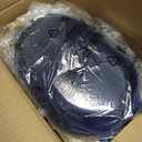 Enameled Cast Iron Sourdough Bread Oven, Dutch Oven, Loaf Cast Iron Bread Pan for Homemade Bread Baking, Meatloaf Pan with Lid, 5QT, Blue