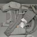 Ergobaby All Carry Positions Breathable Mesh Baby Carrier with Enhanced Lumbar Support & Airflow (745 Lb), Omni Breeze, Pearl Grey