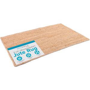 BIRDROCK HOME 3x5 Jute Rug – All-Natural, Soft & Durable – Perfect for Entryways, Kitchens, or Layering – Classic Neutral Tones, Handcrafted & Braided