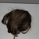 WERD Short Brown Bob Wig with Bangs,10 inch Brown Straight Bob Wig for Women Heat Resistant Fiber for Cospaly Velma