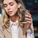 500 Pack 12 oz Coffee Cups, Paper Cups 12 oz Disposable Coffee Cups Thickened Paper Cups Bulk Hot/Cold Cup for Office, Home, Event