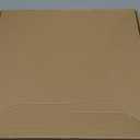 Fan&Ran Leather 3 Ring Binder, 1" Round Rings for 8.5"x11" Paper and Sheet Protectors, Interior Pockets & Snap Closure, Letter Size, Vintage Brown