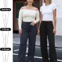 Womens Wide Leg Sweatpants High Waisted Lounge Pants with Drawstring Casual Athletic Yoga Workout Pants No Pockets (Gray, XL)