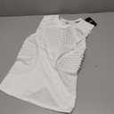 COOLOMG Youth Baseball Chest Protector Padded Compression Shirt Sleeveless Softball Football Lacrosse Rib Heart Sternum Guard Size L