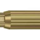 1pack Tension Curtain Rod 41-126 In(4-10Ft),Long Shower Curtain Rods No Drilling Outdoor Tension Rods For Patio Gold Shower Rod For Window Or Bathroom，Rod Diameter 1.26in-One-Bond Stretching