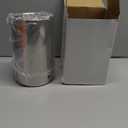 Double Wall Utensil Holder - 304 Stainless Steel Sleek Kitchen Utensil Holder for Countertop, Spatula Spoon Storage Organizer, Large Cooking Utensil Caddy Counter, Shining Utensil Crock, Mirror Polish