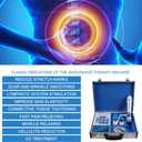 Shockwave Therapy Machine, Effective Electromagnetic Extracorporeal Shock Wave Therapy Machine Pain Relief Body Massager Muscle Relax Massage Gun with 7 Massage Heads