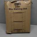 Sakugi Storage Shelves - 3 Tier Shelf Organizer, Sturdy Metal Garage Shelving with Adjustable Leveling Feet, Space-Saving Shelves Organizer for Pantry, Laundry, Kitchen (18" x 12" x 30", Black)