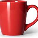 harebe 20 OZ Large Coffee Mug, Ceramic Tea Cup for Office and Home, Big Capacity with Handle, Cups for Men Women Mug Lovers, Microwave & Dishwasher Safe, Red