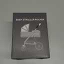 Rechargeable Stroller Pram Rocker, Portable Weatherproof Baby Sleep Device, Fits All Stollers & Prams - Adjustable Speed, Long-Lasting Battery