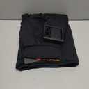 ORORO [Upgraded] Men's 4-Zone Heated Fleece Vest with Heated Collar, Lightweight Heating Vest with Battery